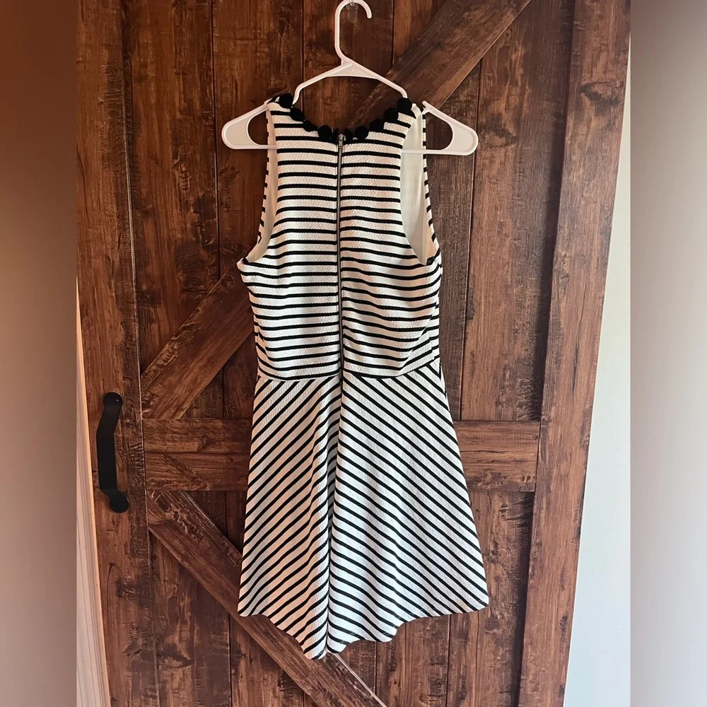 Francesca’s NWT‎ Womens black and white classic sleeveless dress size large - Picture 5 of 7